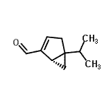 CAS 登录号：54825-98-8， (1S)-5-异丙基双环[3.1.0]己-2-烯-2-甲醛