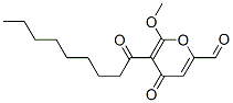 CAS#: 54835-75-5， 4-Methoxy-2-oxo-6-(1-oxononyl)-2H-Pyran-3-carboxaldehyde