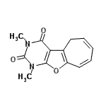 CAS#: 548475-54-3， 1,3-Dimethyl-1,5-Dihydro-2H-Cyclohepta[4,5]Furo[2,3-d]Pyrimidine-2,4(3H)-Dione