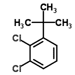 CAS#: 54932-64-8， 1,2-Dichloro-3-(2-Methyl-2-Propanyl)Benzene