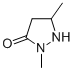 structure of CAS# 54945-11-8, 1,3-Dimethyl-5-Pyrazolidinone;1,3-DIMETHYL-5-PYRAZOLIDONE