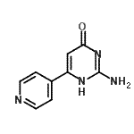 CAS#: 54950-12-8， 2-Amino-6-(4-Pyridinyl)-4-Pyrimidinol