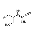 CAS#: 549533-54-2， (2Z)-3-Amino-4-Ethyl-2-Methyl-2-Hexenenitrile