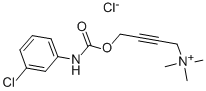 CAS#: 55-45-8， 4-(N-[3-Chlorophenyl]-Carbamoyloxy)-2-Butynyltrimethylammonium Chloride