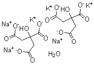 CAS#: 55049-48-4， 2-Hydroxy-1,2,3-Propanetricarboxylicacid Potassium Sodium Salt Hydrate (5:6:6:?)