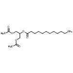 CAS#: 55191-43-0， 1,3-Diacetoxy-2-Propanyl Laurate