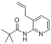 structure of CAS# 551950-43-7, N-(3-Allyl-Pyridin-2-Yl)-2,2-Dimethyl-Propionamide;N-(3-Allylpyridin-2-Yl)Pivalamide