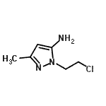 CAS#: 55211-81-9， 1-(2-Chloroethyl)-3-Methyl-1H-Pyrazol-5-Amine