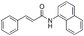 structure of CAS# 55255-53-3, N-(1-Naphtyl)-3-Phenylacrylamide;N-Naphthalen-1-Yl-3-Phenylprop-2-Enamide;N-(1-Naphthyl)-3-Phenyl-Prop-2-Enamide;(E)-N-(1-Naphthyl)-3-Phenyl-Prop-2-Enamide