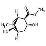 CAS#: 552839-60-8， Methyl (1R,2R,3R,5R,6S)-3,6-Dihydroxy-8-Methyl-8-Azabicyclo[3.2.1]Octane-2-Carboxylate