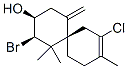 CAS#: 55303-97-4， (2R,3S,6R)-2-Bromo-8-chloro-1,1,9-trimethyl-5-methylene-Spiro[5.5]undec-8-en-3-ol