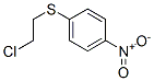 structure of CAS# 5535-73-9, 1-[(2-Chloroethyl)Thio]-4-Nitrobenzene;1-(2-Chloroethylsulfanyl)-4-Nitro-Benzene;1-(2-Chloroethylthio)-4-Nitrobenzene;1-(2-Chloroethylthio)-4-Nitro-Benzene