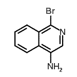 CAS#: 55404-28-9， 1-Bromo-4-Isoquinolinamine