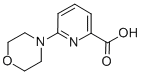 结构式 CAS# 554405-17-3, 6-吗啉基吡啶-2-羧酸