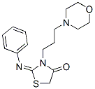 CAS#: 55469-56-2， 3-(3-Morpholinopropyl)-2-(Phenylimino)-4-Thiazolidinone