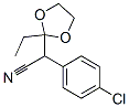 CAS#: 55474-41-4， alpha-(4-Chlorophenyl)-2-Ethyl-1,3-Dioxolane-2-Acetonitrile