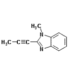CAS#: 55476-11-4， 1-Methyl-2-(1-Propyn-1-Yl)-1H-Benzimidazole