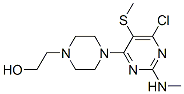 CAS#: 55477-27-5， 4-[6-Chloro-2-(Methylamino)-5-(Methylthio)-4-Pyrimidinyl]-1-Piperazineethanol