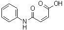 structure of CAS# 555-59-9, N-Phenylmaleamic Acid;(Z)-4-Keto-4-(Phenylamino)But-2-Enoic Acid;Fr-0458;2-Butenoic Acid, 4-Oxo-4-(Phenylamino)-, (Z)- (9Ci)