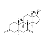 CAS#: 55541-91-8， (5alpha,17beta)-17-Hydroxyandrostane-3,7-Dione