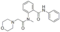 CAS#: 55707-69-2， 2-(N-Methyl-2-Morpholinoacetylamino)-N-Phenylbenzamide