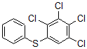 CAS#: 55741-09-8， 1,2,3,4-Tetrachloro-5-(phenylthio)benzene