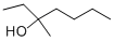 structure of CAS# 5582-82-1, 3-Methyl-3-Heptanol;3-Heptanol, 3-Methyl- (8Ci)(9Ci);Nsc 25542;St5409734