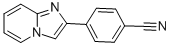 structure of CAS# 55843-91-9, 4-Imidazo[1,2-a]Pyridin-2-Yl-Benzonitrile;4-(2-Imidazo[1,2-A]Pyridinyl)Benzonitrile;4-Imidazo[1,2-A]Pyridin-2-Yl-Benzonitrile;Fs004011