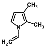 CAS#: 55847-29-5， 2,3-Dimethyl-1-Vinyl-1H-Pyrrole