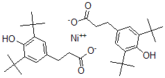 CAS#: 55868-93-4， Bis[3,5-Bis(1,1-Dimethylethyl)-4-Hydroxybenzenepropanoic Acid]Nickel(II) Salt