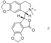 CAS 登录号：55950-07-7， (-)-荷苞牡丹碱甲碘化物