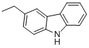 结构式 CAS# 5599-49-5, 3-乙基咔唑