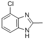 结构式 CAS# 5599-82-6, 4-氯-2-甲基-1H-苯并咪唑