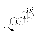 CAS#: 56016-36-5， (17beta)-3,3-Dimethoxyestr-5(10)-En-17-Ol
