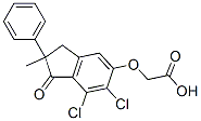 CAS#: 56049-88-8， [(6,7-Dichloro-2,3-Dihydro-2-Methyl-1-Oxo-2-Phenyl-1H-Inden-5-Yl)Oxy]Acetic Acid