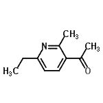CAS#: 56059-77-9， 1-(6-Ethyl-2-Methyl-3-Pyridinyl)Ethanone