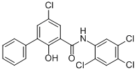CAS#: 5607-52-3， 5-Chloro-2-Hydroxy-N-(2,4,5-Trichlorophenyl)-(1,1'-Biphenyl)-3-Carboxamide