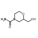 CAS#: 561013-23-8， 2-(Hydroxymethyl)-4-Morpholinecarboxamide