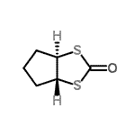 CAS#: 56155-87-4， (3aR,6aR)-Tetrahydro-3aH-cyclopenta[d][1,3]dithiol-2-one