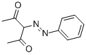 结构式 CAS# 56276-49-4, 3-(苯基偶氮)-2,4-戊二酮
