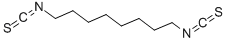 structure of CAS# 56312-14-2, 1,8-Octane Diisothiocyanate;1,8-Octane Diisothiocyanate;1,8-Octanediisothiocyanate