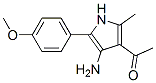 CAS#: 56463-62-8， 1-[4-Amino-5-(4-Methoxyphenyl)-2-Methyl-1H-Pyrrol-3-Yl]Ethanone