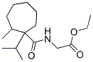 CAS 登录号：56471-48-8， N-(1-异丙基-2-甲基环庚烷羰基)甘氨酸乙酯