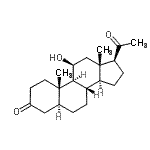 CAS#: 565-94-6， (5alpha,11beta)-11-Hydroxypregnane-3,20-Dione