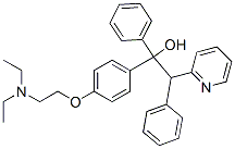 CAS#: 56501-77-0， 1-(4-Diethylaminoethoxyphenyl)-1,2-Di(Phenyl)-2-(2-Pyridyl)Ethanol