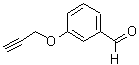 structure of CAS# 5651-87-6, 3-(2-Propyn-1-Yloxy)Benzaldehyde;3-(2-propynyloxy)benzaldehyde;3-(prop-2-yn-1-yloxy)benzaldehyde;3-(prop-2-ynyloxy)benzaldehyde