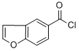 structure of CAS# 56540-70-6, 1-Benzofuran-5-Carbonyl Chloride;5-Benzofurancarbonyl Chloride (9CI);1-BENZOFURAN-5-CARBONYL CHLORIDE