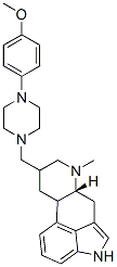 CAS#: 56552-51-3， (8a)-8-[[4-(4-Methoxyphenyl)-1-piperazinyl]methyl]-6-methyl-Ergoline