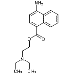 CAS#: 5656-83-7， 2-(Diethylamino)Ethyl 4-Amino-1-Naphthoate