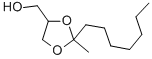 CAS#: 5660-50-4， 2-Heptyl-2-Methyl-1,3-Dioxolane-4-Methanol